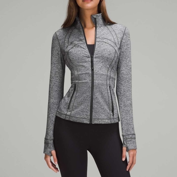 Lululemon Define Jacket in Heathered Black - Picture 2 of 9
